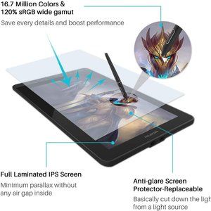 2020 HUION KAMVAS 13 Graphics Drawing Tablet with
